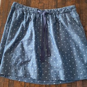 Loft chambray skirt